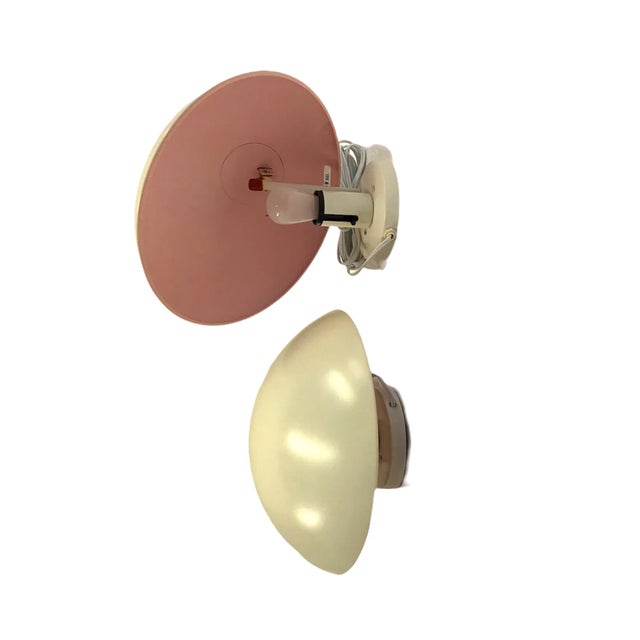 1960s 1960s Danish Mid Century Modern PH-Hat Wall Sconces Lights by Poul Henningsen for Louis Poulsen Denmark - a Pair For Sale - Image 5 of 8