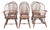 Set of 6 Nichols & Stone (Stickley) Sack Back Arm & Bow Back Side Windsor Chairs For Sale