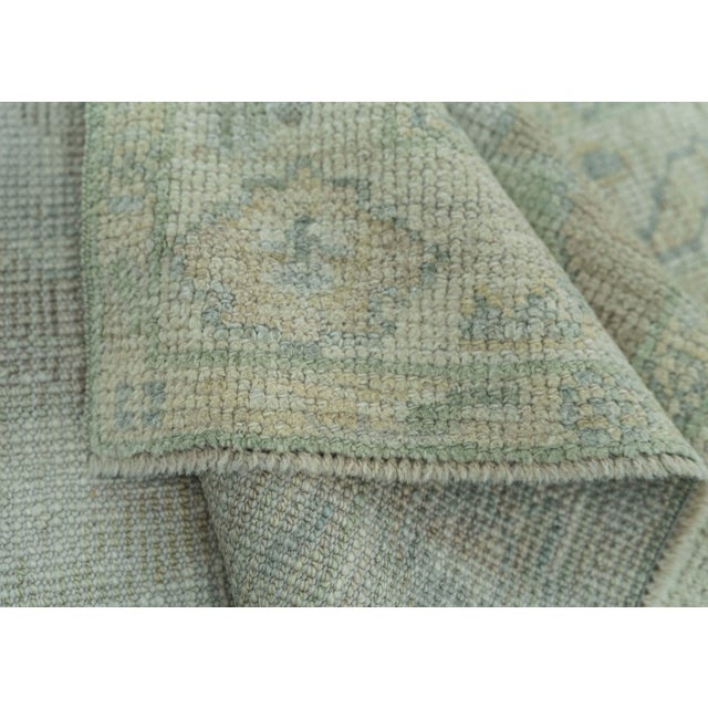 Turkish Oushak Rug 2'2" x 7'10" #19456 For Sale In Houston - Image 6 of 8