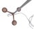 1990s Post-Modern Memphis Style Torchier Floor Lamp Sculptural Design Copper Aluminum For Sale - Image 14 of 18