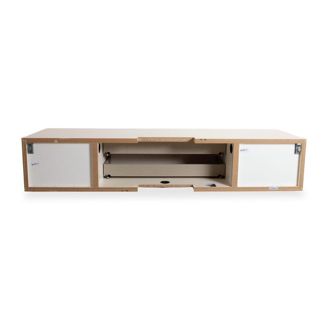 MC 906 SV Wooden Sideboard in White by Gwinner For Sale - Image 17 of 18