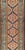 Colorful 1920s Antique n.w. Persian Runner With Sub-Geometric Medallions 3'0"x13'7" For Sale - Image 4 of 7