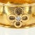 1990s 1990s Temple St. Clair Diamond Flower Band Ring in 18k Yellow Gold, Size 6.25 For Sale - Image 5 of 9