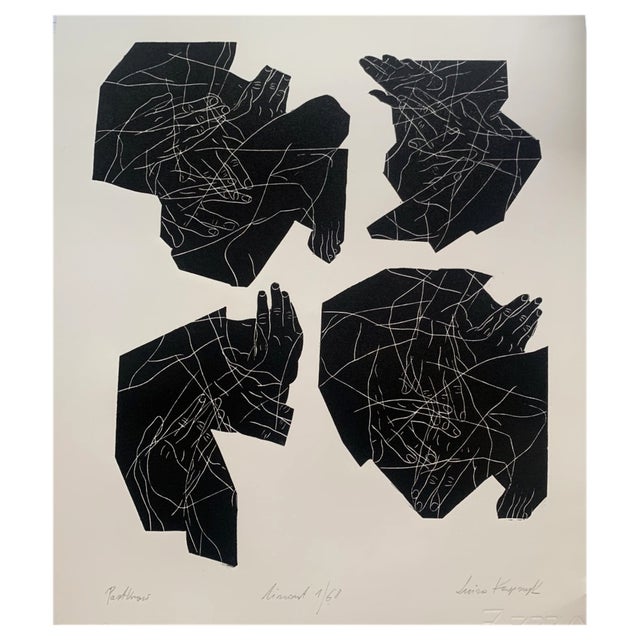 Luiza Kasprzyk, Partkraw, 2023, Linocut For Sale