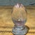 Vintage Sculpture of a Lucite in the Shape of an Egg Golden Pyramid Vasa Era For Sale - Image 13 of 15