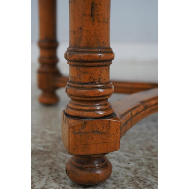 Chaddock Guy Chaddock Country Distressed Coffee Cocktail Table For Sale - Image 4 of 13