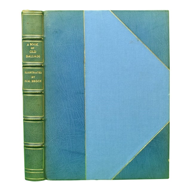 "A Book of Old Ballads" 1934 Nichols, Beverley Brock, h.m. [Illustrated By] For Sale