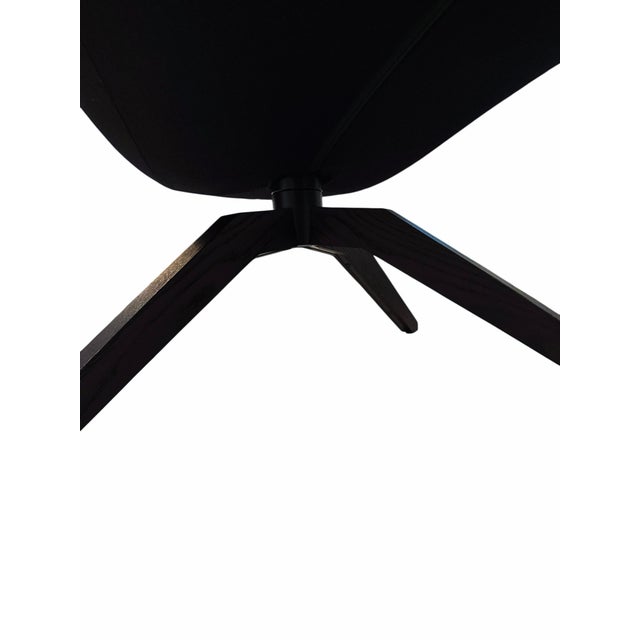 B&b Italia - Mart Swivel Trestle Armchair With Fabric Cover For Sale - Image 11 of 12