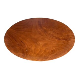Sculptural Cherry Wood Bowl by Rude Osolnik, Mid-Century Modern, Usa For Sale