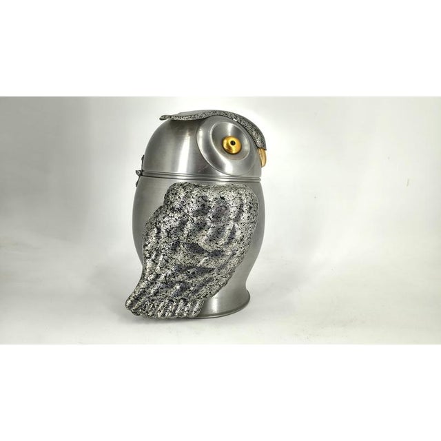 Owl-Shaped Ice Bucket, Italy, 1960s For Sale - Image 9 of 11