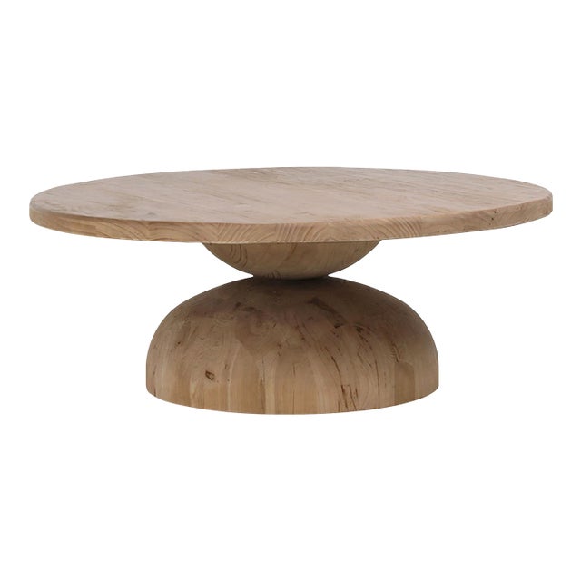 Modern Round Balance Coffee Table For Sale