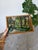 Antique small oil painting on wood depicting a forest landscape, signed J. Biot. Some patina from age, minor imperfections...