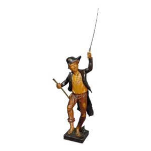 Large Antique Statue of a French Freedom Fighter Ca. 1920s