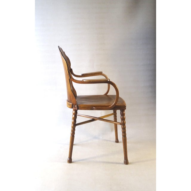 Art Nouveau Armchair from Jacob & Josef Kohn, 1900 For Sale - Image 10 of 14