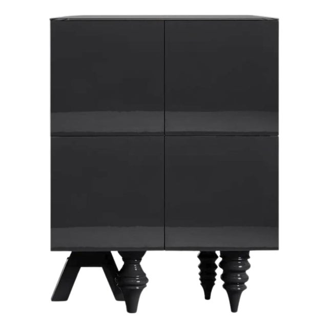 Black 1M + 1M Multileg Cabinet by Jaime Hayon for BD Barcelona For Sale