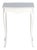 1920s 1920s Petite Antique White French Side Table For Sale - Image 5 of 8