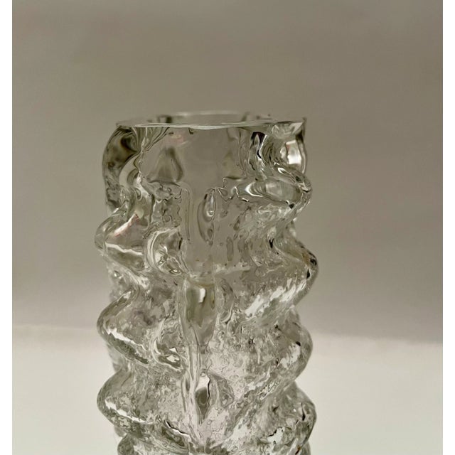 Rosenthal Glass Vase by Martin Freyer, Germany, 1960's For Sale - Image 12 of 14