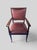 Mid-Century Italian Leather Desk Armchair by Vittorio Dassi, 1950s For Sale - Image 15 of 16