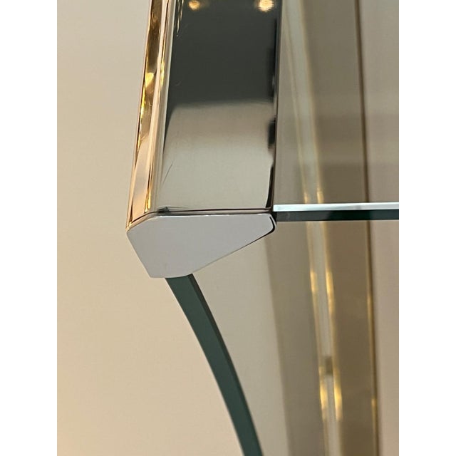 Glass President Desk by Gallotti and Radice For Sale - Image 12 of 14