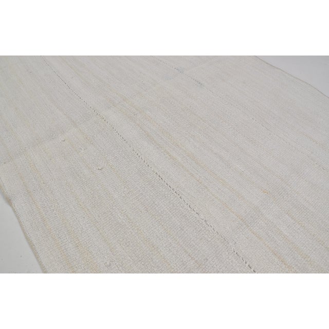 Textile 1950s Turkish Handmade Hemp Rug For Sale - Image 7 of 10