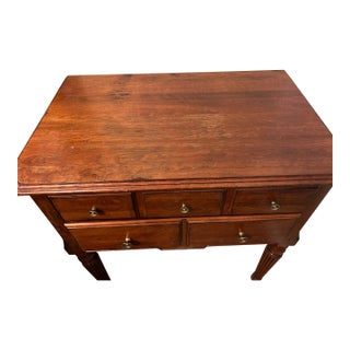 1990s Ethan Allen “Regents Park” Bedside Night Table For Sale