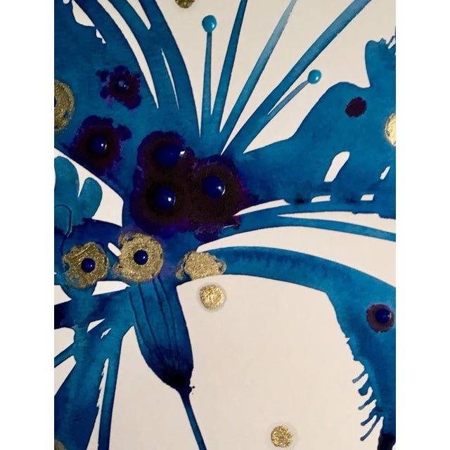 Original watercolor painting on strathmore paper, Botanical Art.