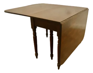 Victorian Mahogany Drop Leaf Cottage Diner