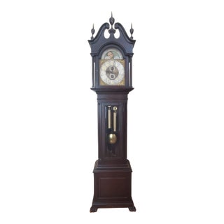 Victorian Era Antique Tall Case Clock - Daniel Pratts Son, Boston - Circa 1900 For Sale