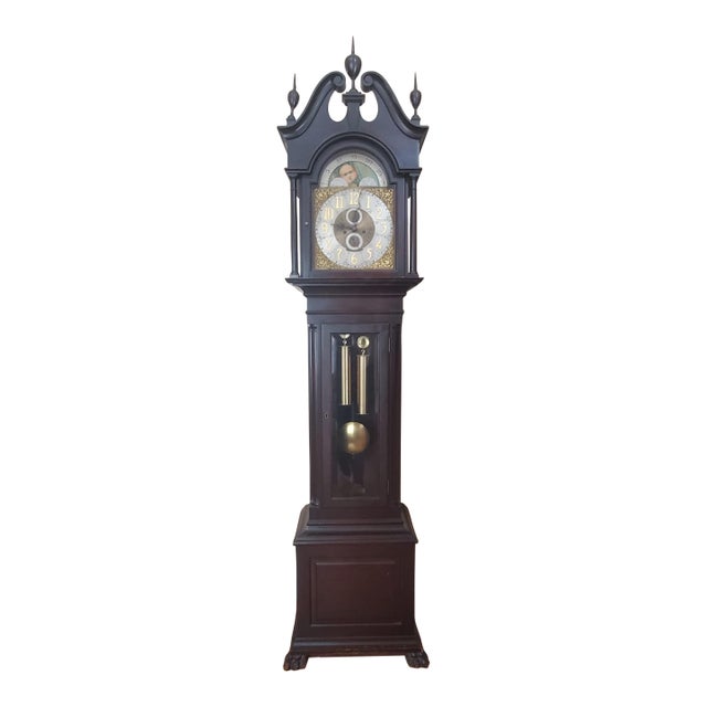 Victorian Era Antique Tall Case Clock - Daniel Pratts Son, Boston - Circa 1900 For Sale