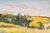 Landscape of a Flowered Road, 20th-Century For Sale - Image 3 of 5