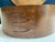 1980's Oval Bentwood Shaker Box, Folk Art Rural Scene, Artist Signed Inez, 11" For Sale - Image 13 of 17