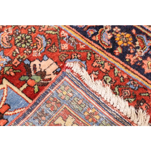 Textile Antique Persian Bidjar Rug 3'8'' X 5'2'' For Sale - Image 7 of 7
