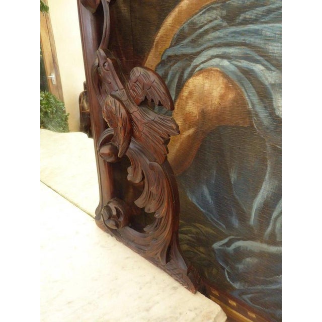 Antique Early 19th Century Carved Walnut and Marble Chiffonier, 1830 For Sale - Image 10 of 18