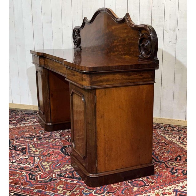 19th Century Victorian Mahogany Serving Cart For Sale - Image 17 of 18