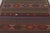 1950s Vintage Persian Soumak Kilim, Burgundy With Vibrant Tribal Motifs - Rug & Kilim For Sale - Image 5 of 8