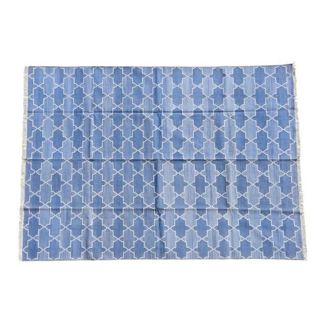 Not Yet Made - Made To Order Ronja Rug, 6x9, Blue For Sale - Image 5 of 5