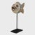 Hand-carved from reclaimed wood, this colorful koi fish is a traditional symbol of harmony, wealth and luck. The rustic...