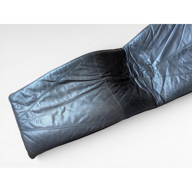 Leather Skye Lounge Chair by Tord Björklund, 1980s For Sale - Image 9 of 10