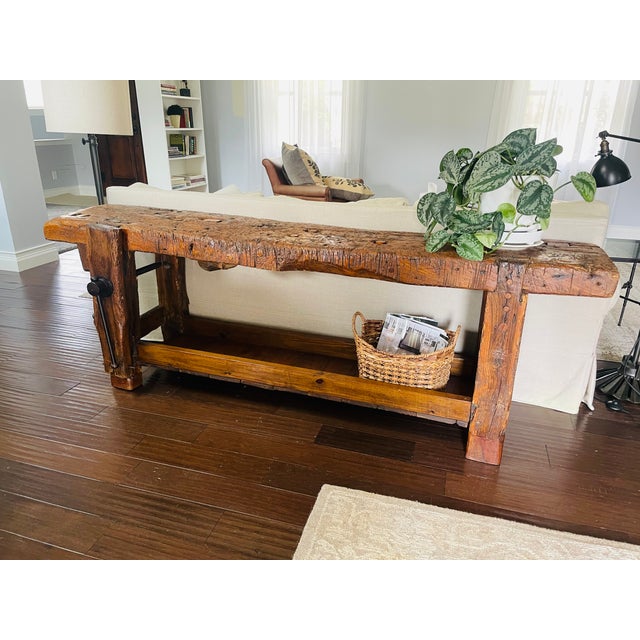 19th Century French Console, Sofa Table, Statement Piece For Sale In Greenville, SC - Image 6 of 16
