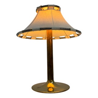 Brass Table Lamp by Anna Ehrner for Ateljé Lyktan, 1970s For Sale