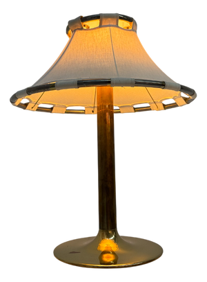 Brass Table Lamp by Anna Ehrner for Ateljé Lyktan, 1970s