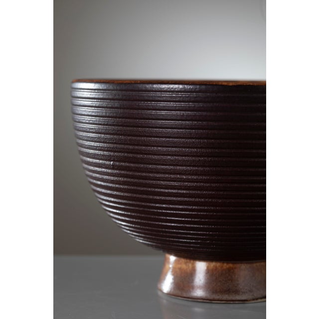 Ceramic Modern Ceramic Bowl by Giovanni Gariboldi for Richard-Ginori, Italy, 1940s For Sale - Image 7 of 10