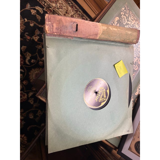 1919 Silvertone Oak Floor Phonograph Cabinet – Beautifully Restored Antique For Sale In Chicago - Image 6 of 10