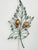 Mathieu Matégot Leaf Sconce in the style of Mathieu Mategot, 1950s For Sale - Image 4 of 8