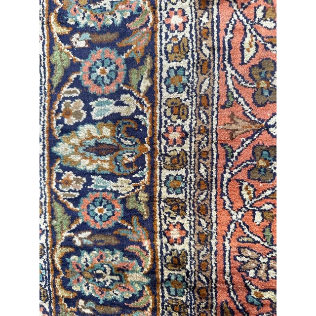 Vintage Silk Kashmir Rug, 1980s For Sale - Image 18 of 18