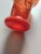 Scottish Orange Art Glass Vase with Gilt Aventurines from Vasart, 1950s For Sale - Image 4 of 6