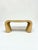 Vintage 1970s Organic Modern Pencil Reed Waterfall Console Table For Sale In New York - Image 6 of 9
