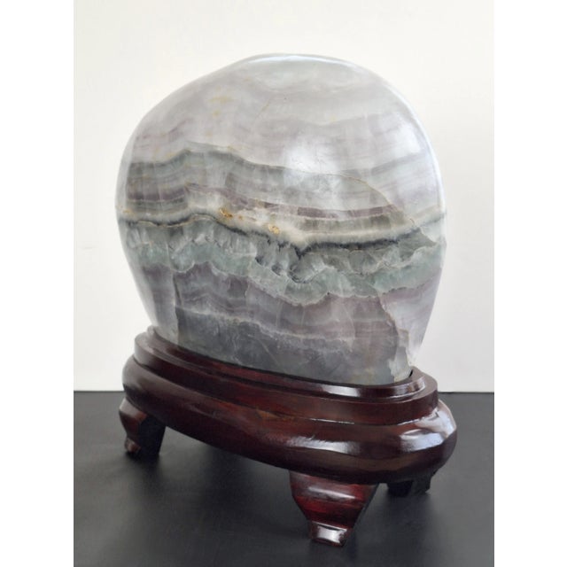 Massive Chinese Flourite Gongshi For Sale In Portland, OR - Image 6 of 10