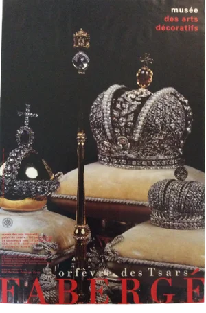 1990s Musée Des Arts Decoratifs Faberge Imperial Fantasies Poster