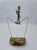 Vintage Ron Lee High Wire Circus Clown Sculpture With Umbrella on Natural Onyx Base, Signed 1984 For Sale - Image 9 of 11